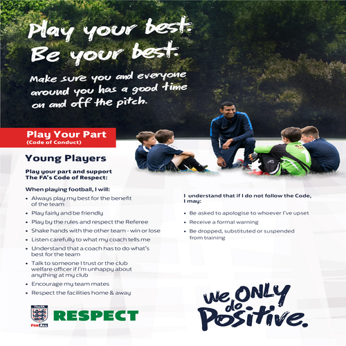 FA Respect Code of Conduct - Young Players